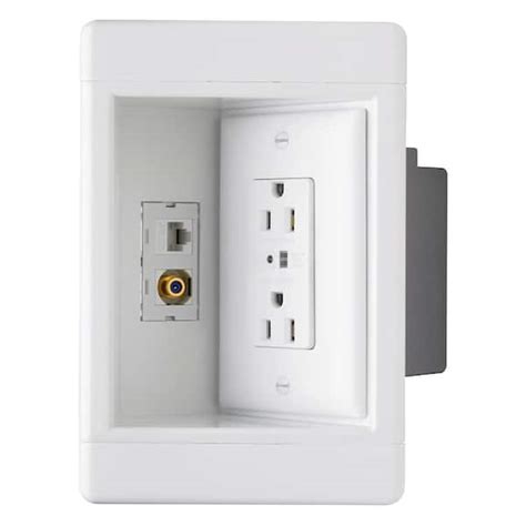 electrical recessed box|1 gang recessed outlet box.